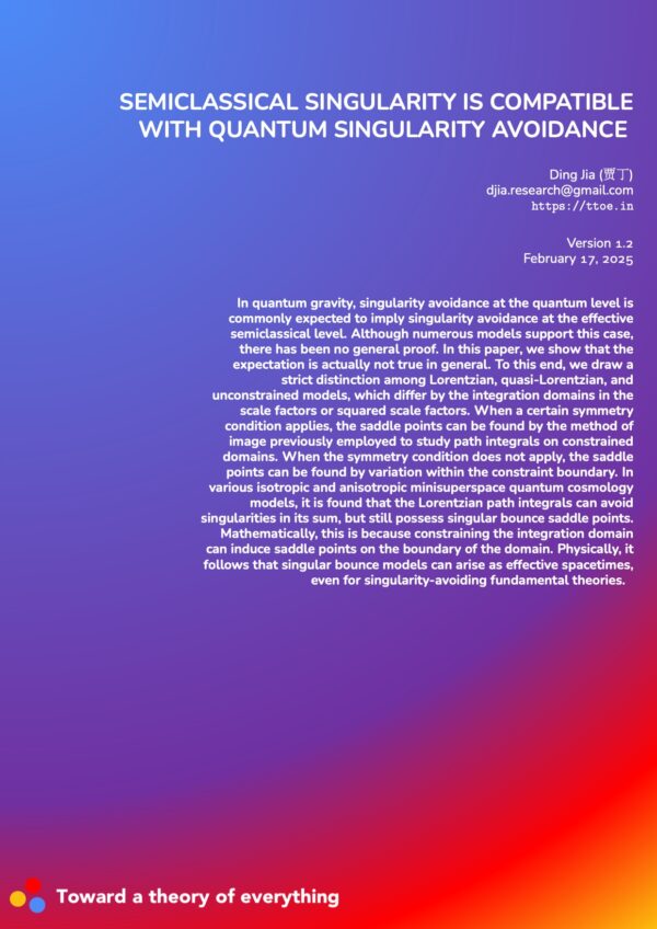 Semiclassical singularity is compatible with quantum singularity avoidance