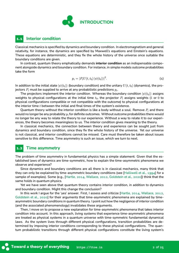 Physics, Experience, Life. III. Arrow of time - Image 3