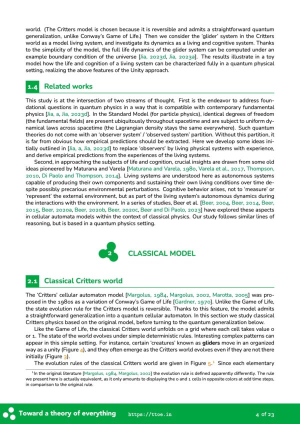 Physics, Experience, Life. II. Quantum toy models of life - Image 5