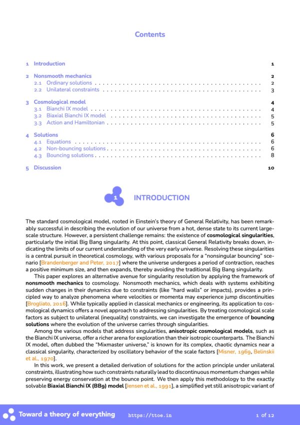 Nonsmooth mechanics for cosmology: Biaxial Bianchi IX - Image 2